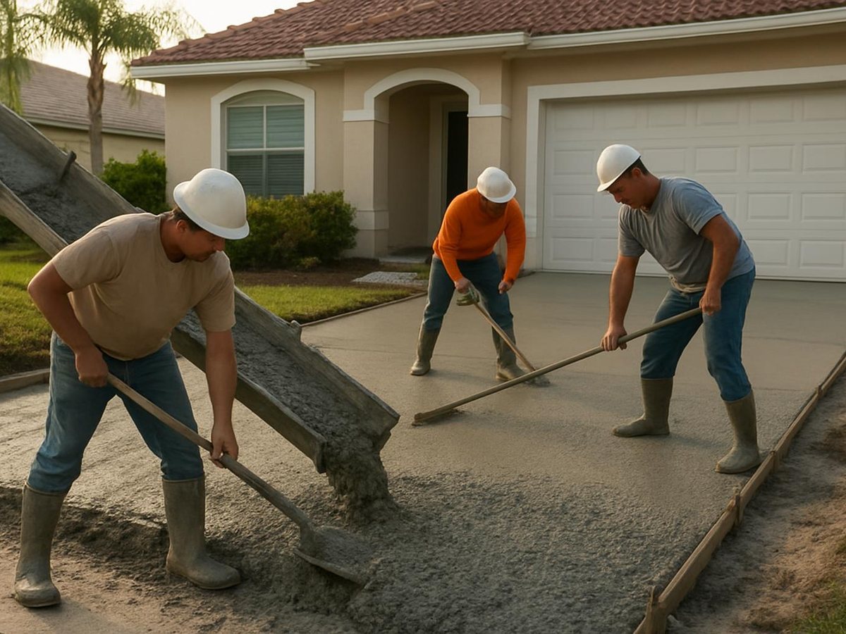 Port St. Lucie Masterline Concrete Construction work in Port St. Lucie